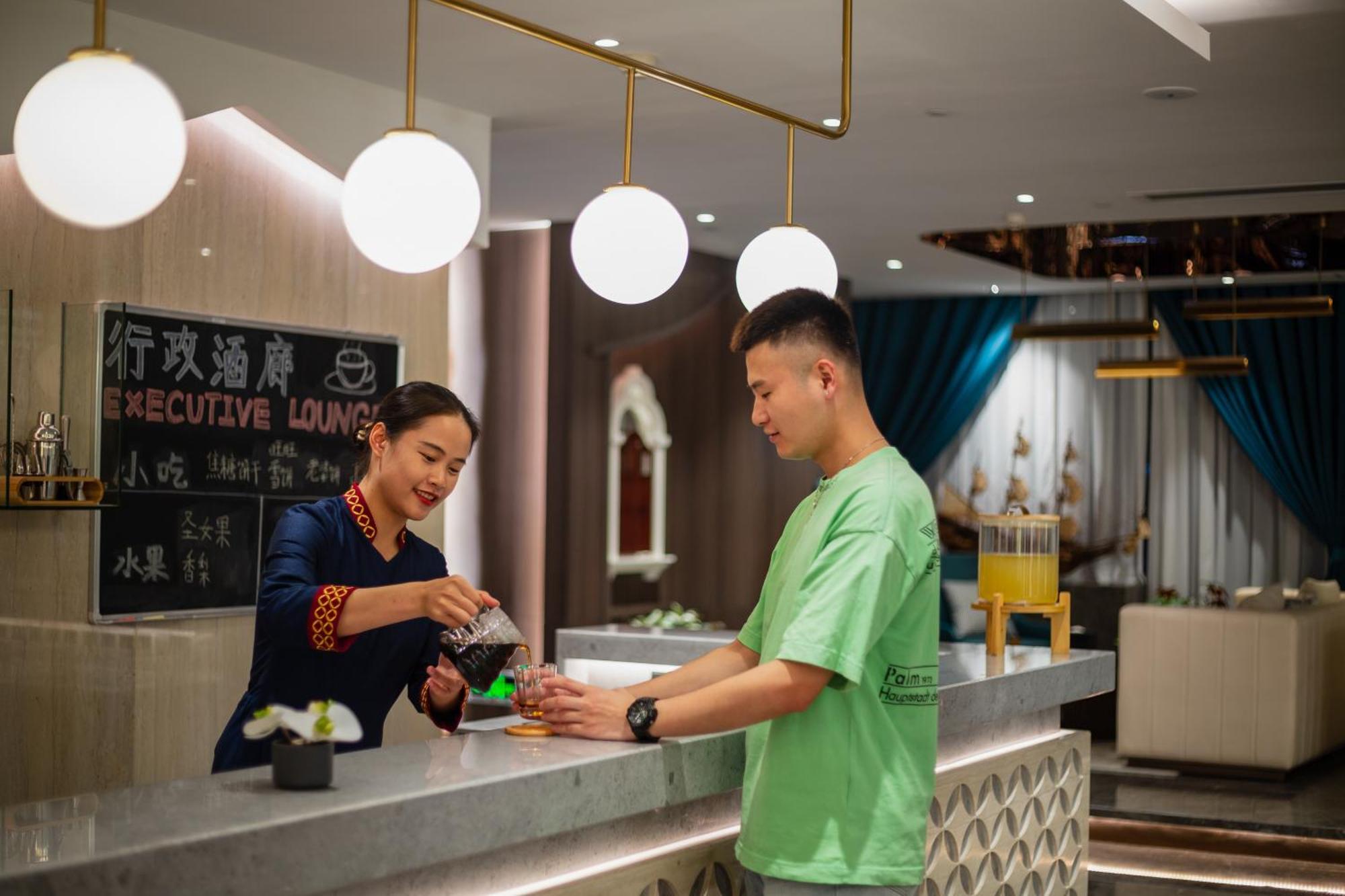 Guangzhou Wogo Yuanbao Hotel-Zhujiang New Town-Free Canton Fair Shuttle Bus & Overseas Buyer Registration Services Exterior foto
