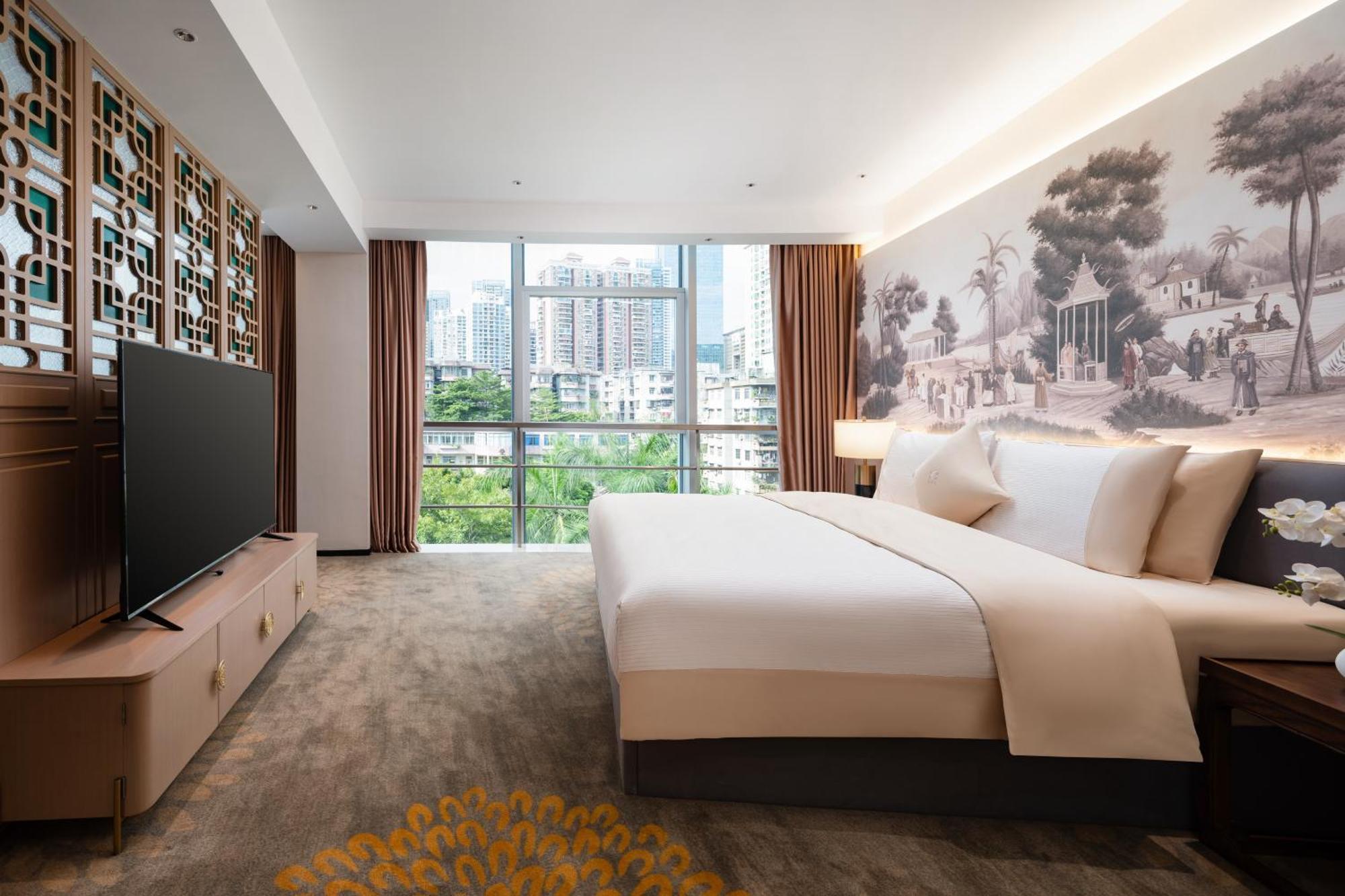 Guangzhou Wogo Yuanbao Hotel-Zhujiang New Town-Free Canton Fair Shuttle Bus & Overseas Buyer Registration Services Exterior foto