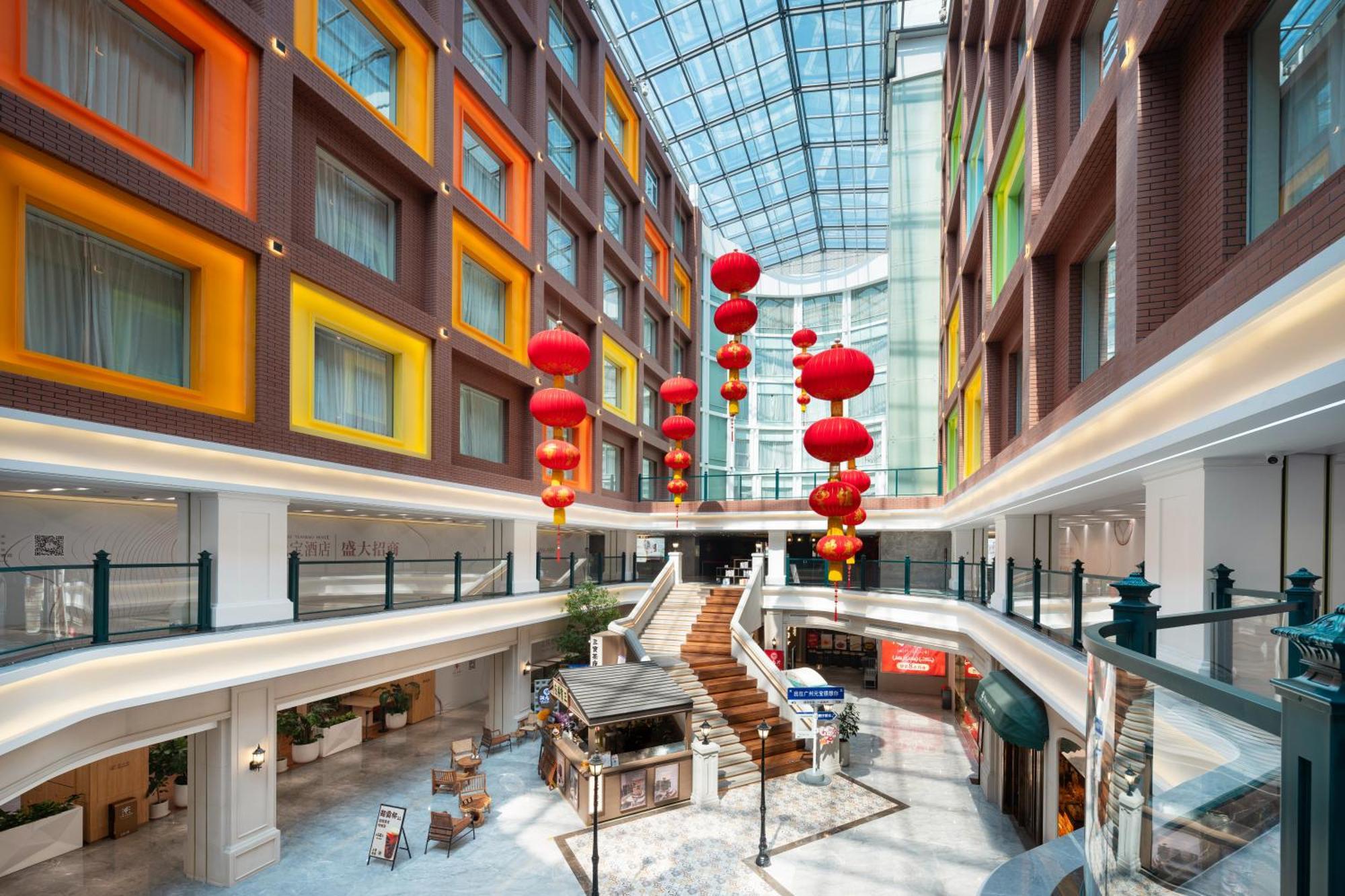 Guangzhou Wogo Yuanbao Hotel-Zhujiang New Town-Free Canton Fair Shuttle Bus & Overseas Buyer Registration Services Exterior foto